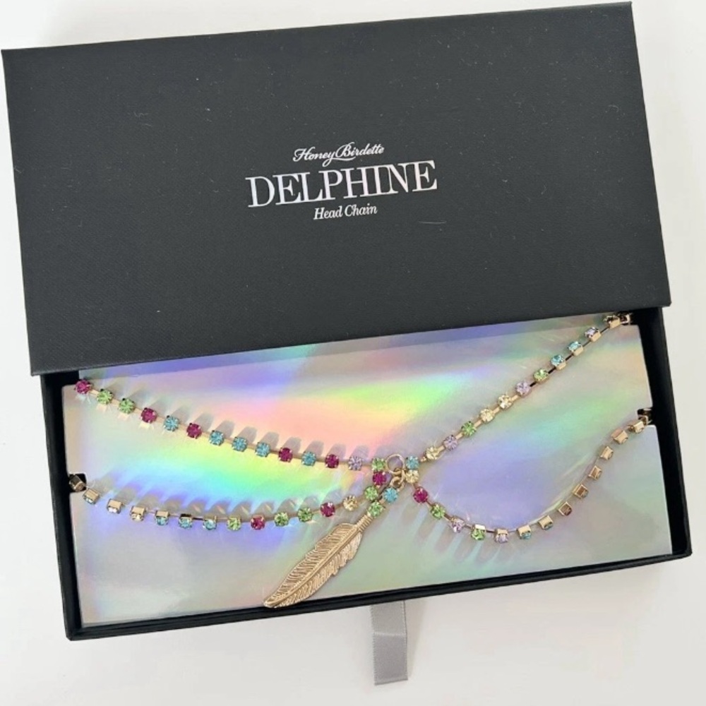 NWT Rare Honey Birdette Delphine Head Chain